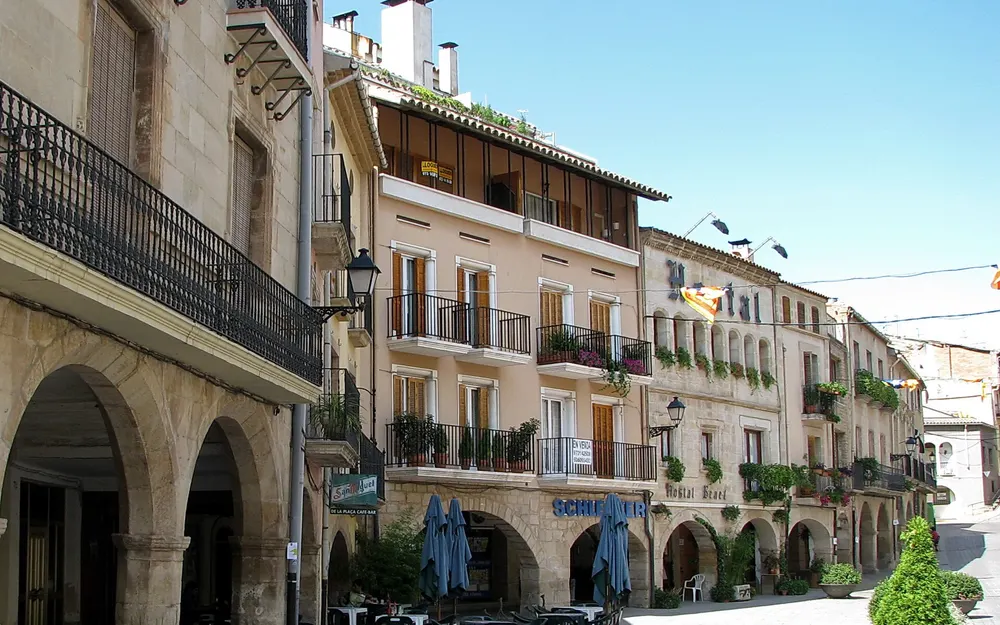La plaça Major de les Borges Blanques